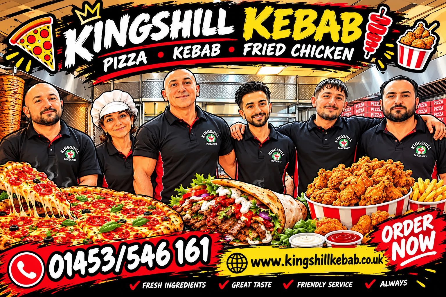 Kingshill takeaway Dursley cover