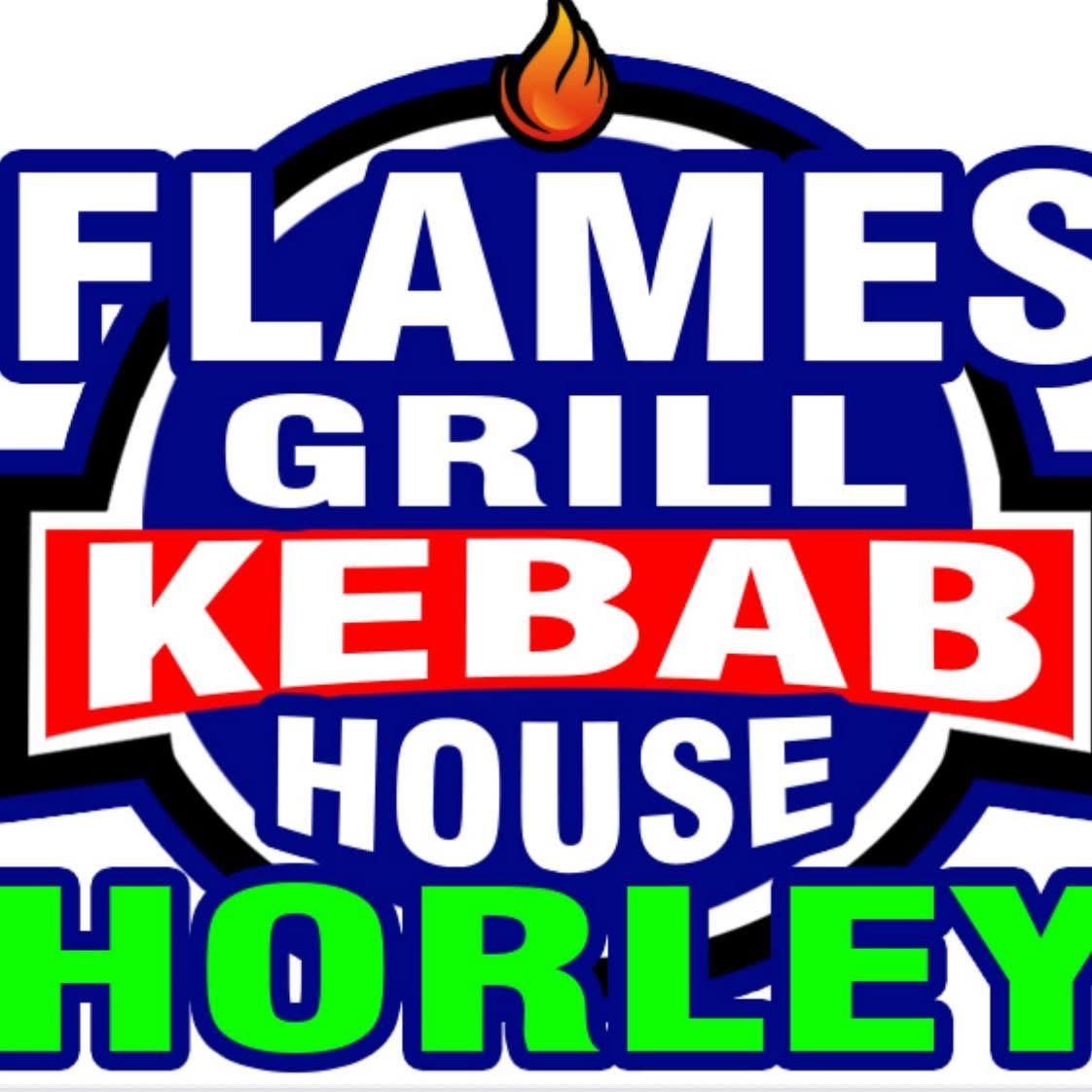 Flames Grill Horley logo