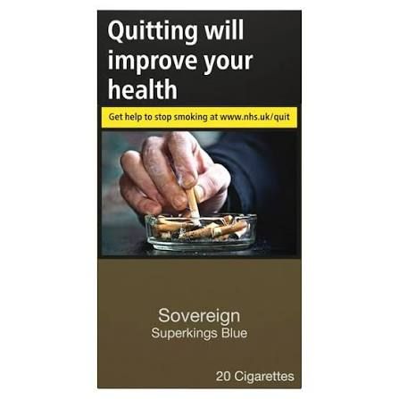 Sovereign Superkings Blue 20s