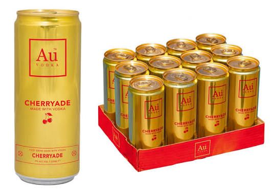 Au Vodka Cherryade 330ml 5% ABV