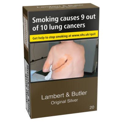 Lambert & Butler Original Silver 20s