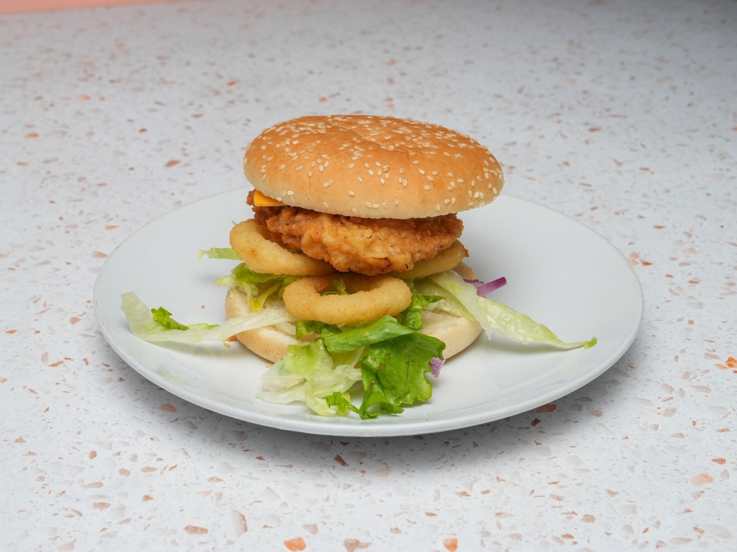 Chicken Ringer Burger