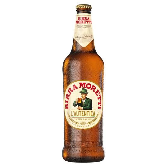 Birra Moretti Premium Lager 660ml 4.6% ABV
