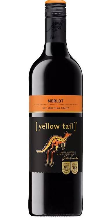 Yellow Tail Merlot 750ml 13.5% ABV