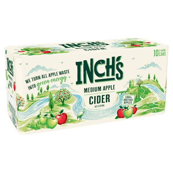Inch’s Apple Cider 10 x 440ml Cans 4.5% ABV