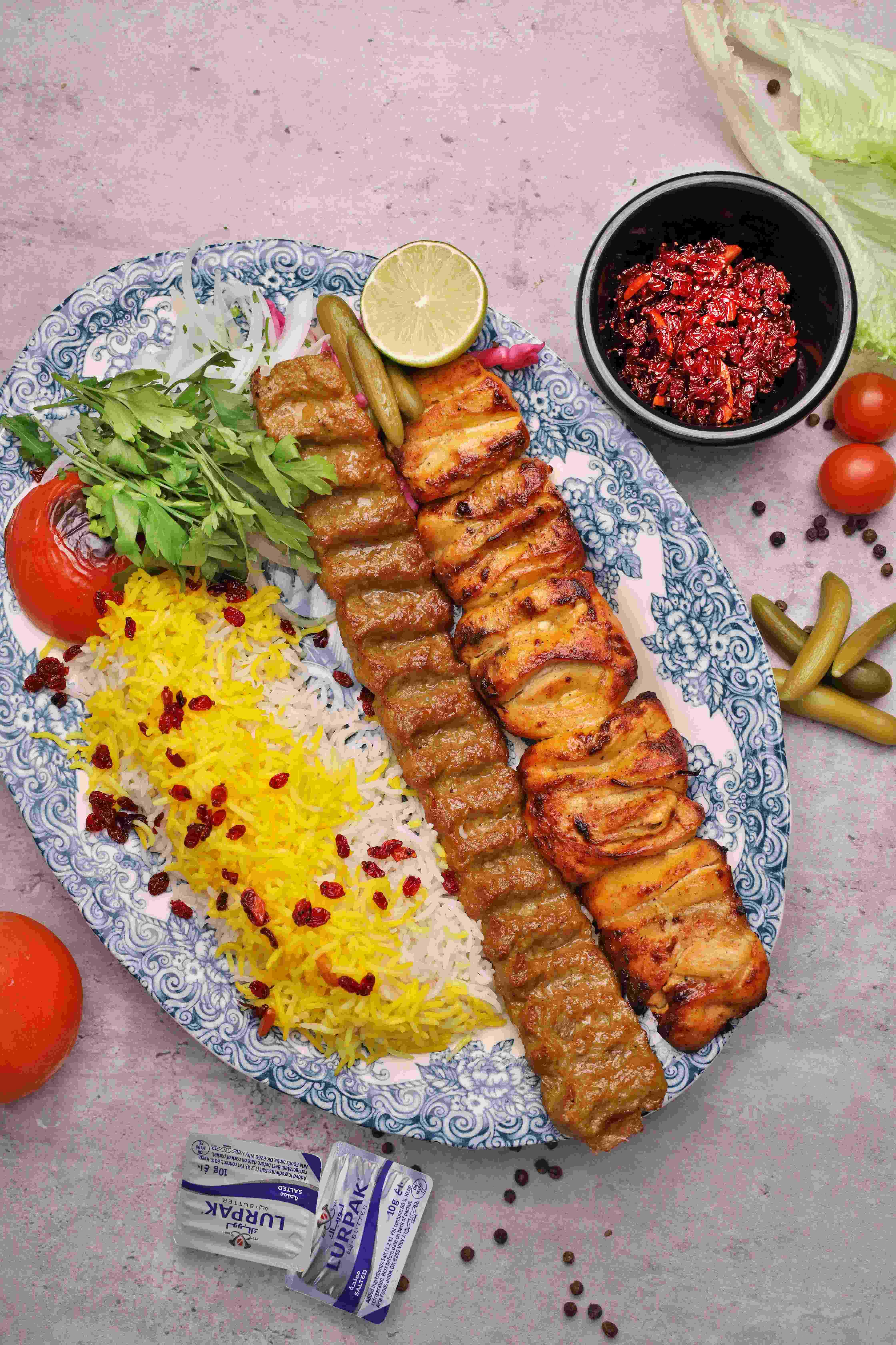 Chıcken Shish & Kofte Kebab
